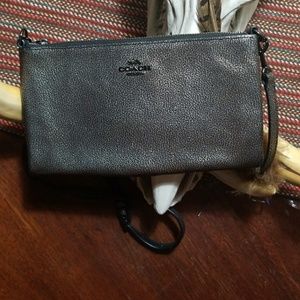 NWOT Coach metallic crossbody
